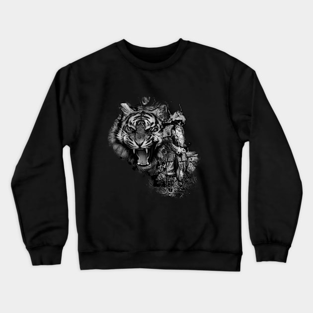 Samurai Spirit Crewneck Sweatshirt by HeavenlyKaos